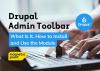 Drupal Admin Toolbar